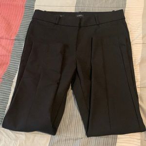 Black Loft skinny pant